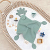 Silicone Muslin Comfort Teether - Sage: Sage