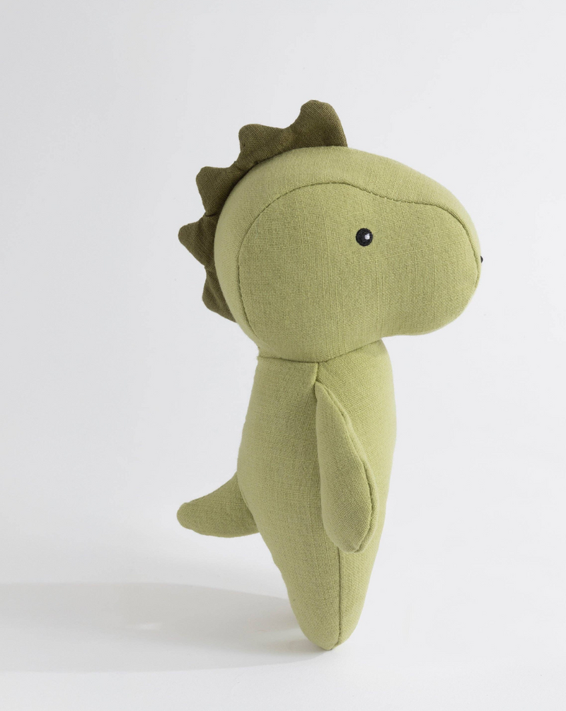 Linen Animal - Dennis the Dinosaur - Small