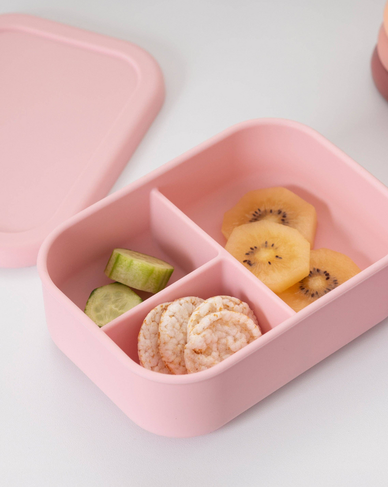 Silicone Lunch Box- Small- Light Pink