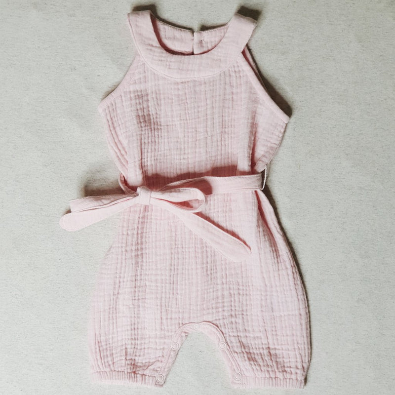 Enchanted Label | Muslin Jumpsuit - Pink