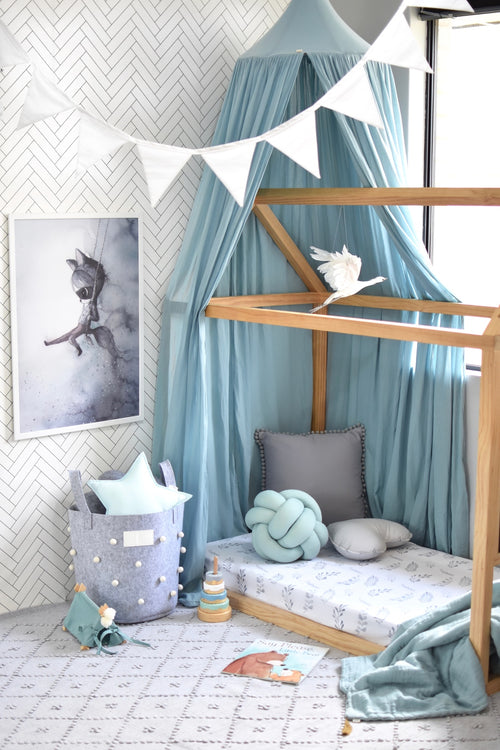 Snuggle Hunny Kids | Wild Fern I Fitted Cot Sheet