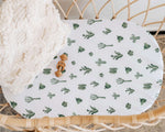 Snuggle Hunny Kids | Cactus | Bassinet Sheet / Change Pad Cover