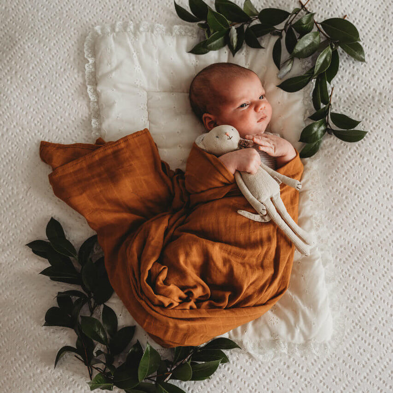 Snuggle Hunny Kids Bronze I Organic Muslin Wrap