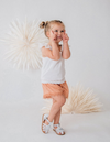 Karibou | Sadie Girls Cotton Shorts - Ripe Apricot