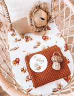 Snuggle Hunny Kids | Lion | Bassinet Sheet / Change Pad Cover