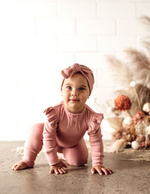 Snuggle Hunny Kids | Rose Growsuit