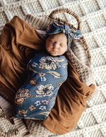 Snuggle Hunny Kids | Belle | Snuggle Swaddle & Topknot Set