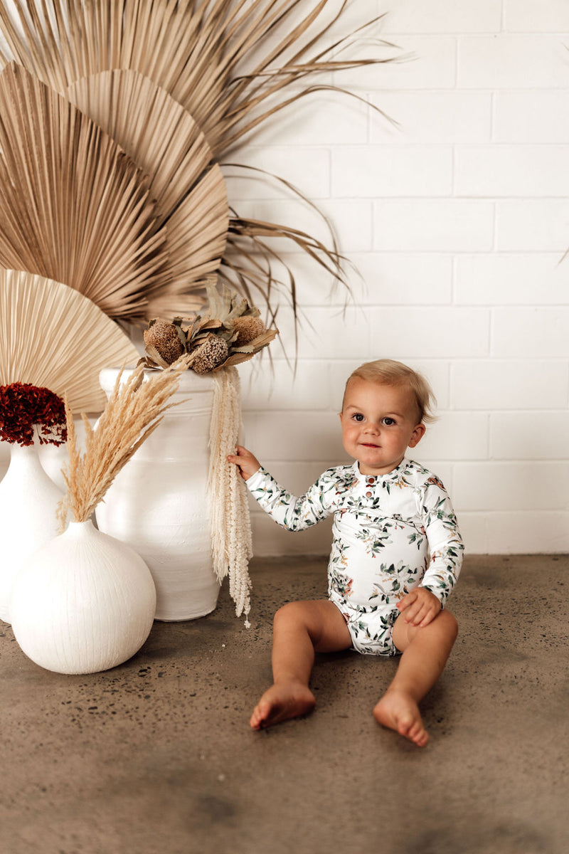 Snuggle Hunny Kids | Eucalypt Bodysuit