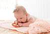 OB Designs | Cinnamon | Eco-Friendly Teether | Organic Beechwood Silicone Toy