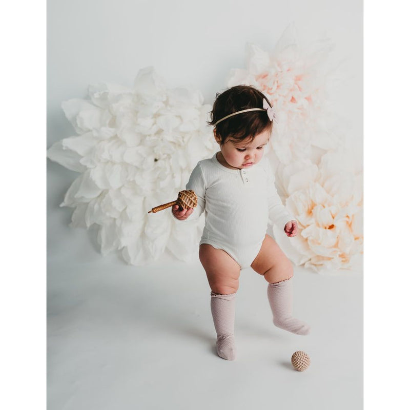 Karibou | Picnic Knee-High Socks - Rose Blush