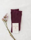 Karibou | Picnic Knee-High Socks - Plum