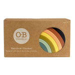 OB Designs | Silicone Rainbow Stacker | Cherry