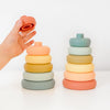 OB Designs | Silicone Stacker Tower | Cherry