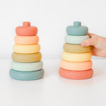 OB Designs | Silicone Stacker Tower | Cherry