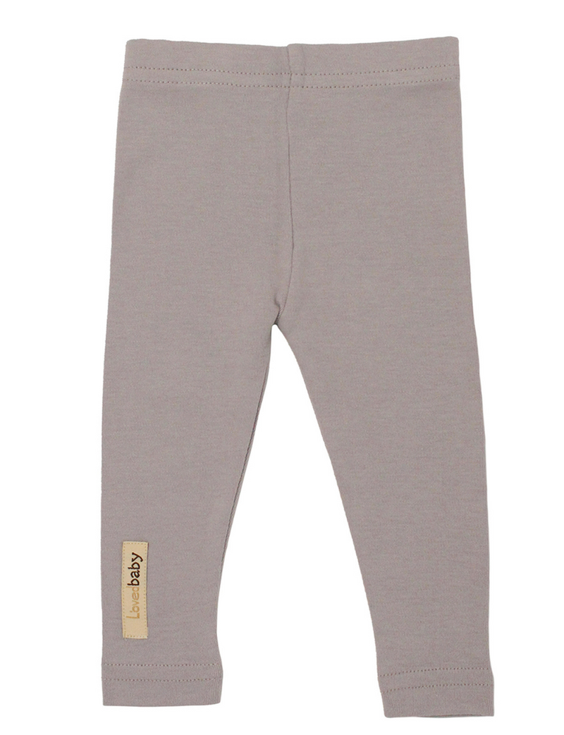 L'oved Baby | Organic Leggings in Light Gray