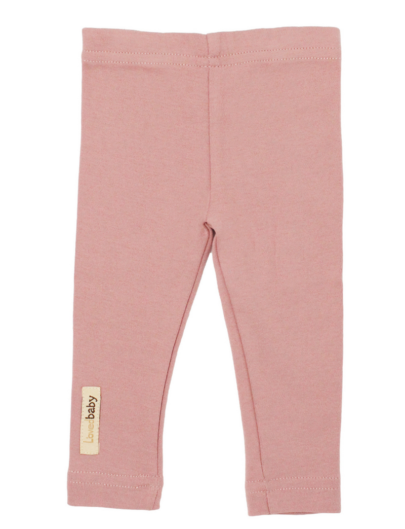 L'oved Baby | Organic Leggings in Mauve