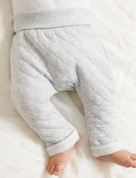 Purebaby | Quilted Pants Grey