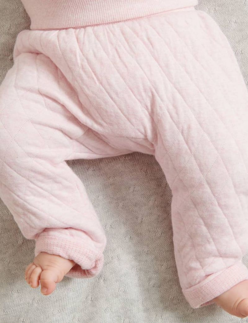 Purebaby | Quilted Pants Pink