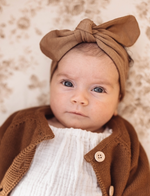 Snuggle Hunny Kids | Caramel Topknot Headband