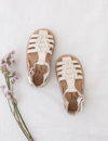 Karibou | Aella Leather Sandals - White