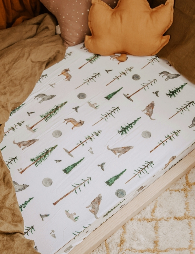 Snuggle Hunny Kids Alpha | Fitted Cot Sheet