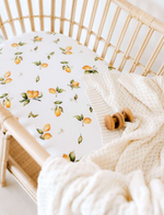 Snuggle Hunny Kids | Lemon | Bassinet Sheet / Change Pad Cover