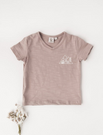 Karibou |  Little Explorer Boys Cotton Slub T-shirt - Mushroom