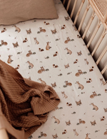 Snuggle Hunny Kids | Fox | Fitted Cot Sheet