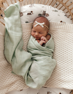 Snuggle Hunny Kids | Honeydew | Organic Muslin Wrap