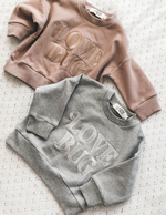 Bencer & Hazelnut | LOVE BUG JUMPER GREY MARLE