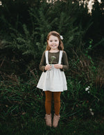 Karibou | Classic Ribbed Unisex Tights - Acorn