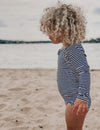 Purebaby | Long Sleeve Swimsuit French Stripe