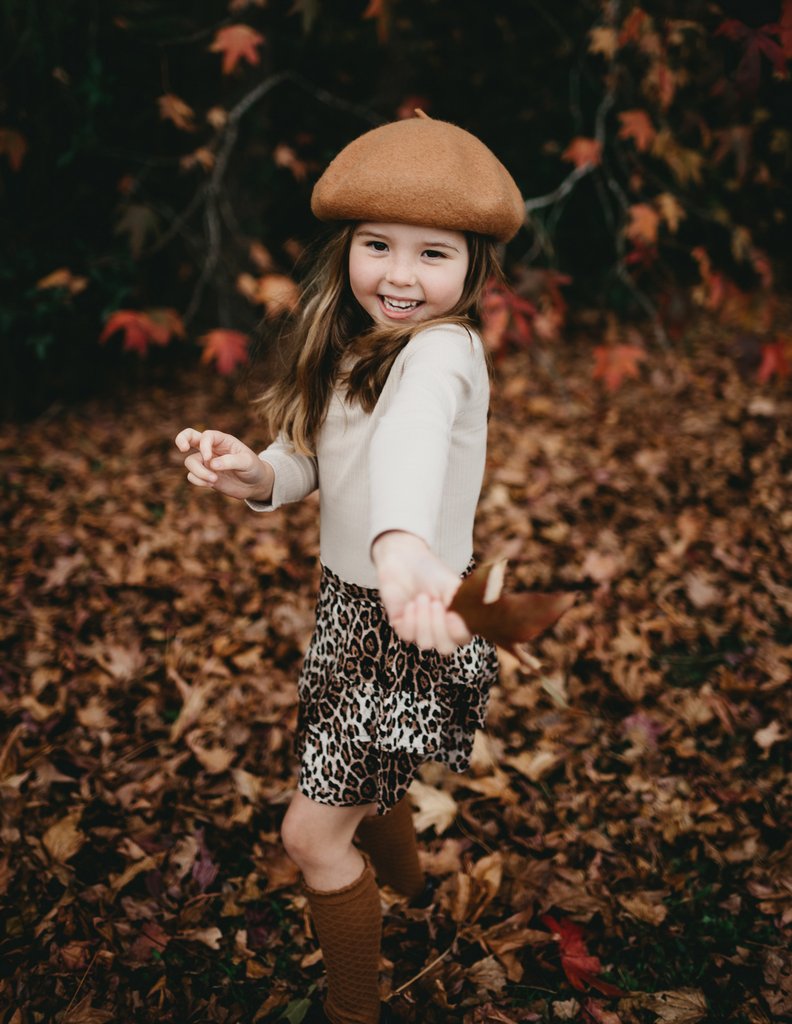Karibou |  Picnic Knee-High Socks - Chestnut