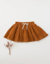 Karibou | Dance and Play Muslin Skirt with Trim - Antique Gold