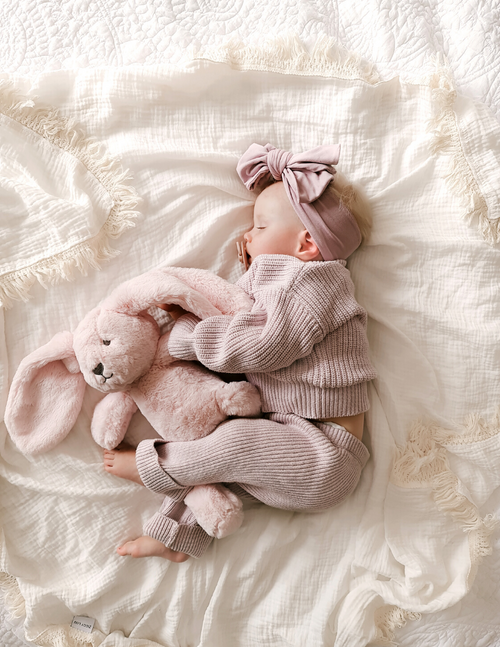 OB Designs | Pink Bunny- Betsy Bunny Huggie