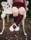 Karibou | Picnic Knee-High Socks - Plum