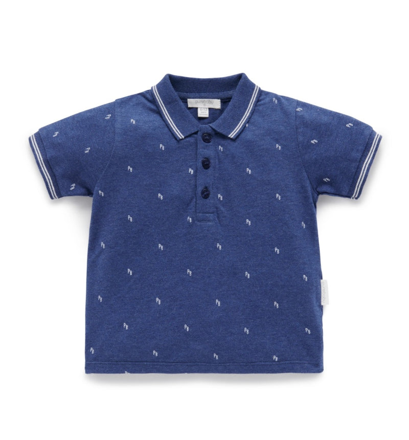 Purebaby | Logo Printed Polo